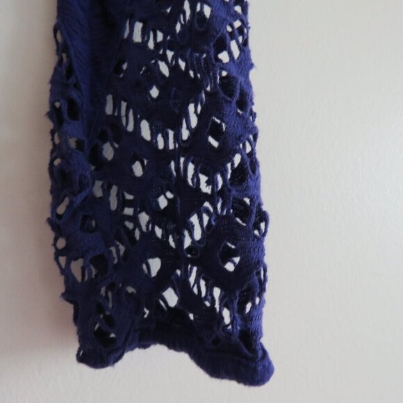 FREE PEOPLE To The Point Lace Crochet Swing Dress Violet Purple Boho Festival XS - Picture 4 of 14